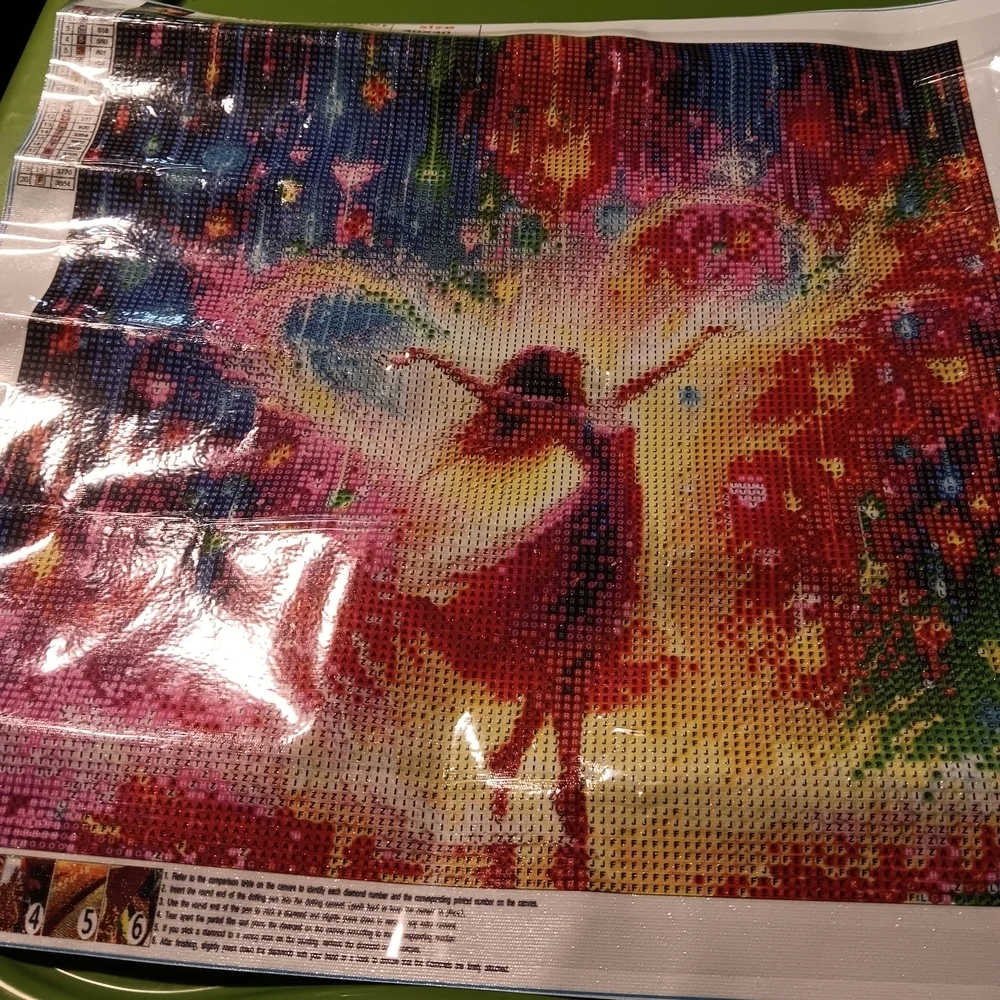Colorful Dancing Woman Diamond Painting Art Kit 40x40